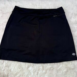 Black Skort w/ Zipper Pocket